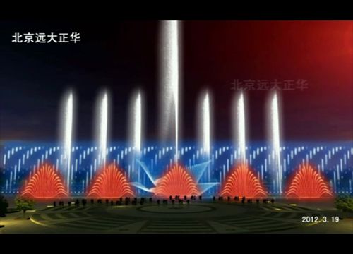 衡水湖音樂噴泉設(shè)計方案